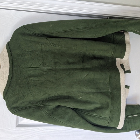 Green Talbot's Fleece-Lined Coat - Picture 2 of 3